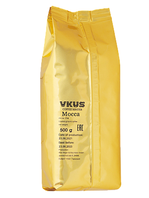 Кофе молотый VKUS MOCCA, 0,5 кг
